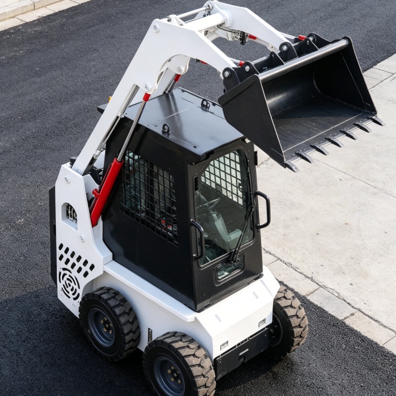 Farming Agriculture & Cooking - Customized Compact Ride-on Skid Steer Loader,