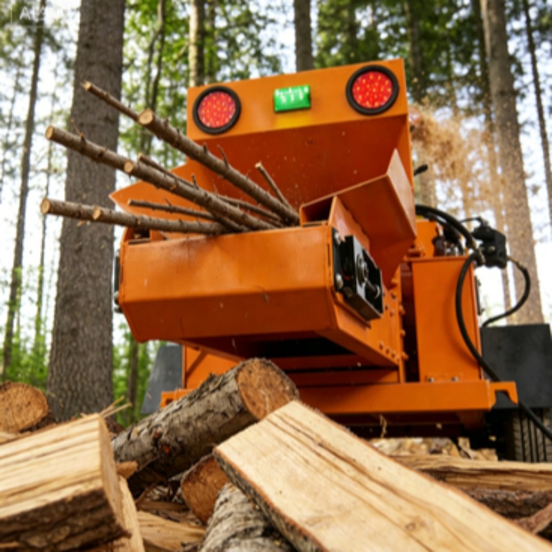 Agriculture Farming Products - Customized Industrial Diesel Drum Wood Chipper
