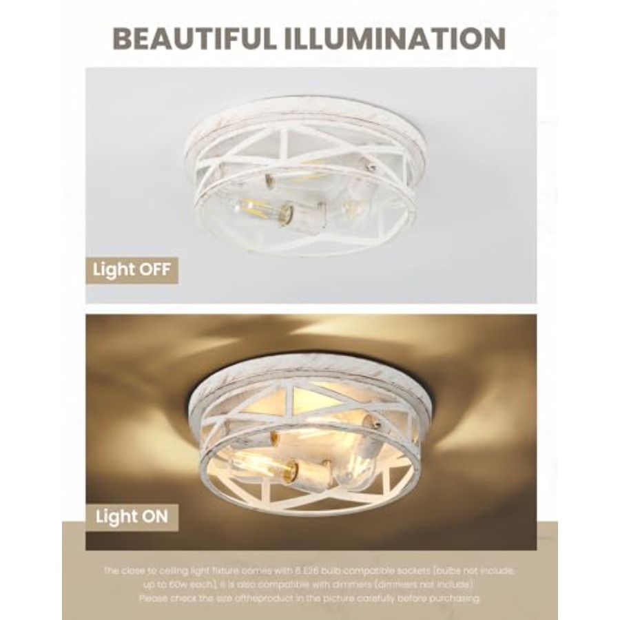 13 inch Flush Mount Ceiling Li - Farming A review and price
