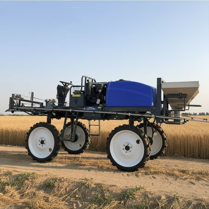 Four Wheel Spraying Machine Hi - Agriculture Farming Robot review and price