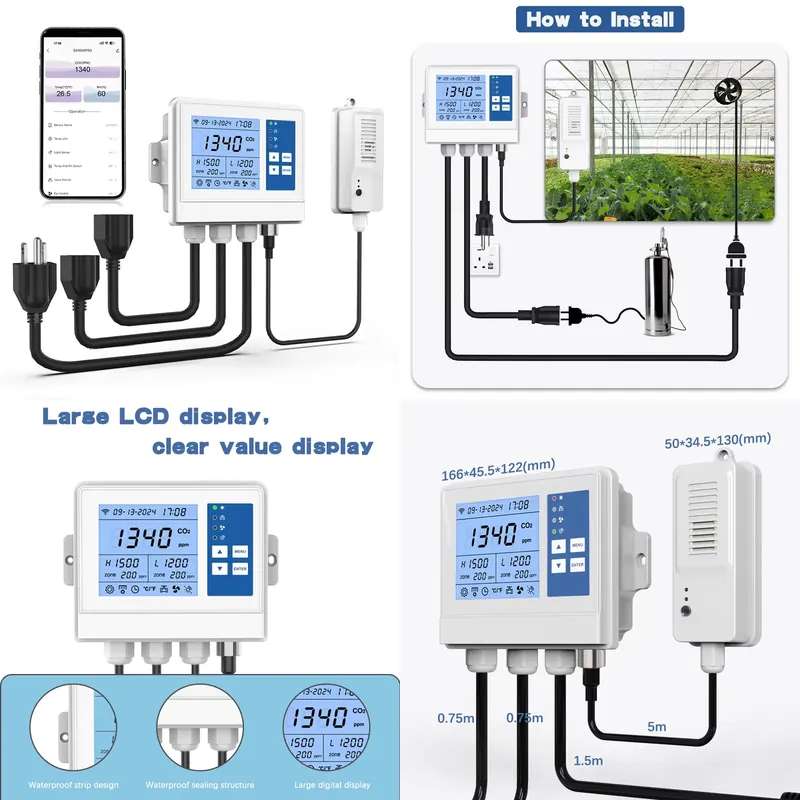 Smart Climate Controller Wifi  - Farming Agriculture & Cooking review and price
