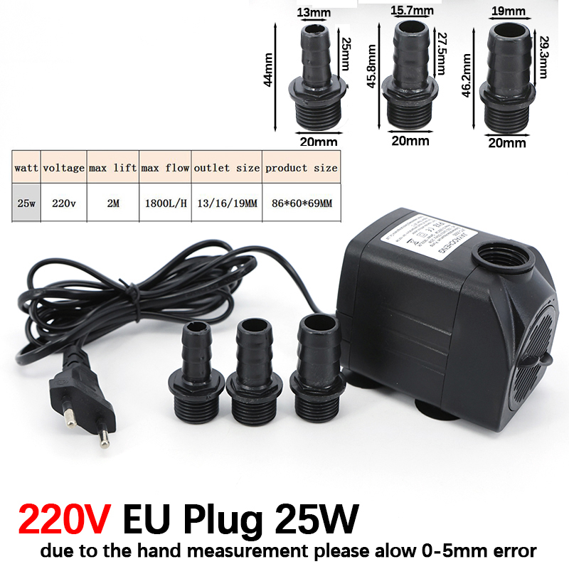 AC 220V 16W 25W Submersible Wa - Aquaculture Aerator Pump review and price