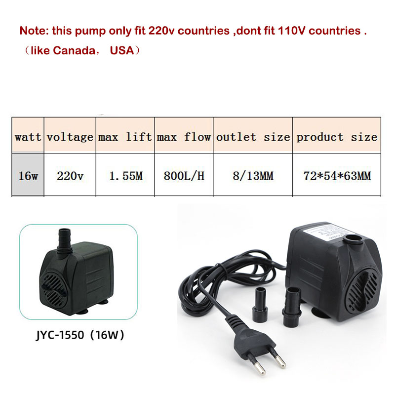 AC 220V 16W 25W Submersible Wa - Aquaculture Aerator Pump review and price